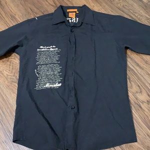 Vintage Franky Max Monalisa Button Down Shirt